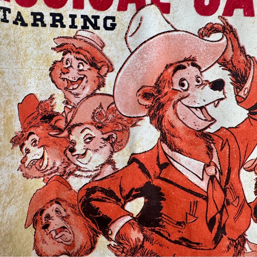 NWT. Country Bear Musical Jamboree Beige T-Shirt 3X - Picture 11 of 13